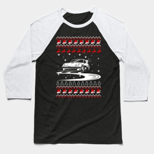 Drifting Through The Snow - Funny Christmas Baseball T-Shirt